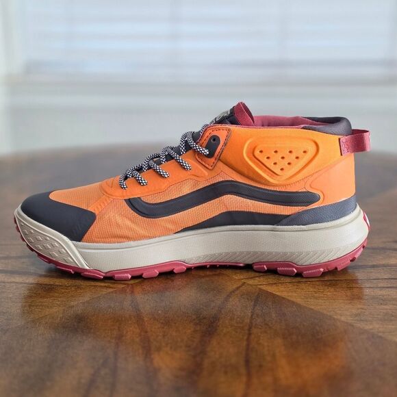 Vans MTE Crosspath Mid Men's Hiking Shoes Marmalade Orange Brown Size 8.5 New LE - Picture 9 of 13